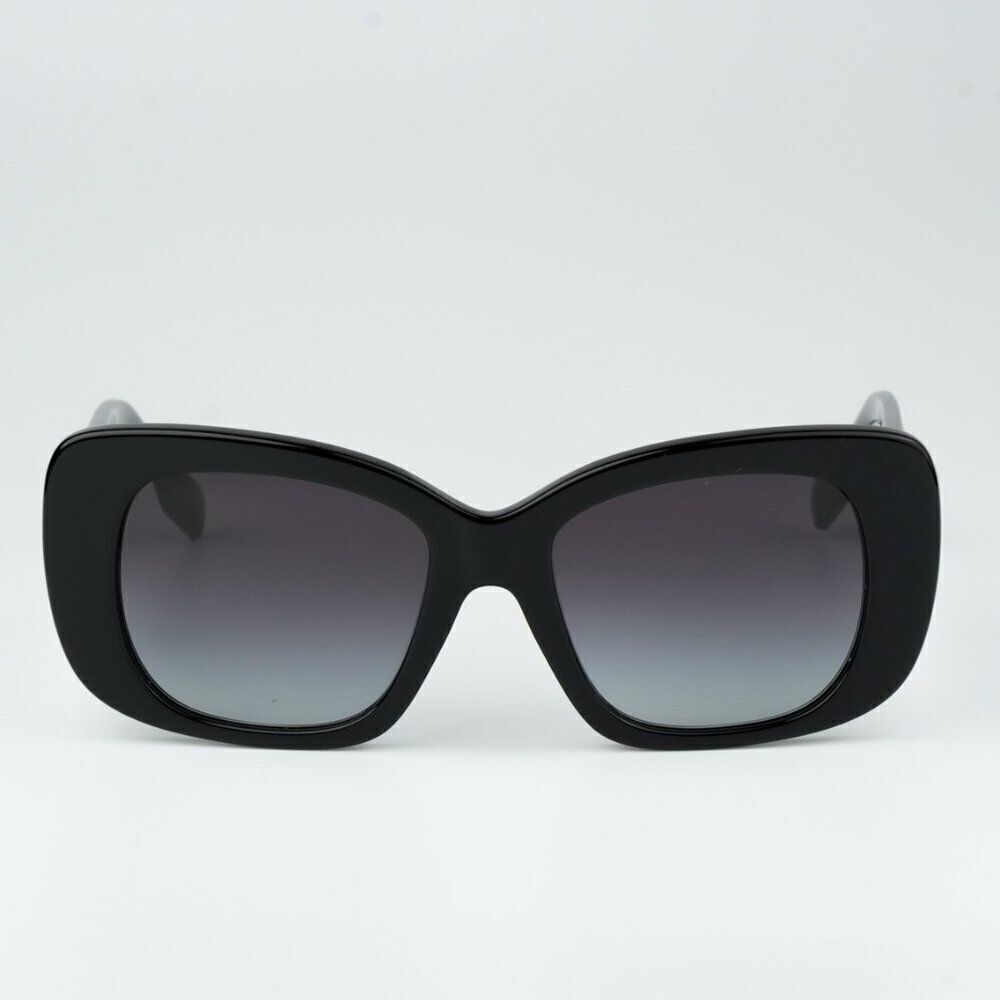 NEW Burberry BE4410 4038F2 Black Dark Grey Women Sunglasses BE 4410 - Picture 2 of 10